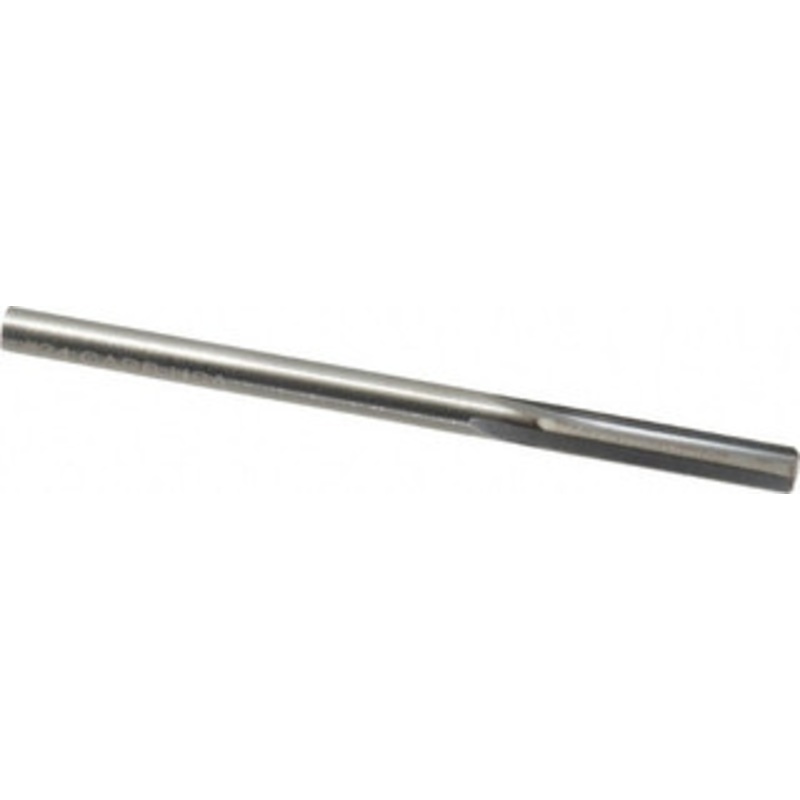 Hertel #24 4-Flute Straight Shank Straight Flute Solid Carbide Chucking Reamer Bright Finish, 2-1/2 OAL, 3/4 Flute Length, RH Cut, RH Spiral 500-003024 – 79890612