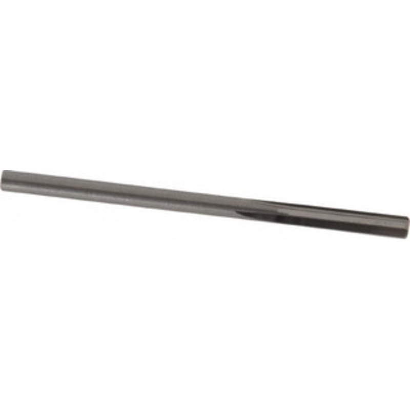 Hertel #30 4-Flute Straight Shank Straight Flute Solid Carbide Chucking Reamer Bright Finish, 2-1/4 OAL, 5/8 Flute Length, RH Cut, RH Spiral 500-003030 – 79890653