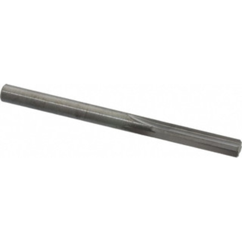 Hertel #1 4-Flute Straight Shank Straight Flute Solid Carbide Chucking Reamer Bright Finish, 3 OAL, 1 Flute Length, RH Cut, RH Spiral 500-003001 – 79890406