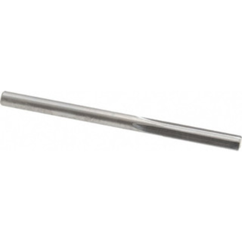 Hertel #15 4-Flute Straight Shank Straight Flute Solid Carbide Chucking Reamer Bright Finish, 2-3/4 OAL, 7/8 Flute Length, RH Cut, RH Spiral 500-003015 – 79890539