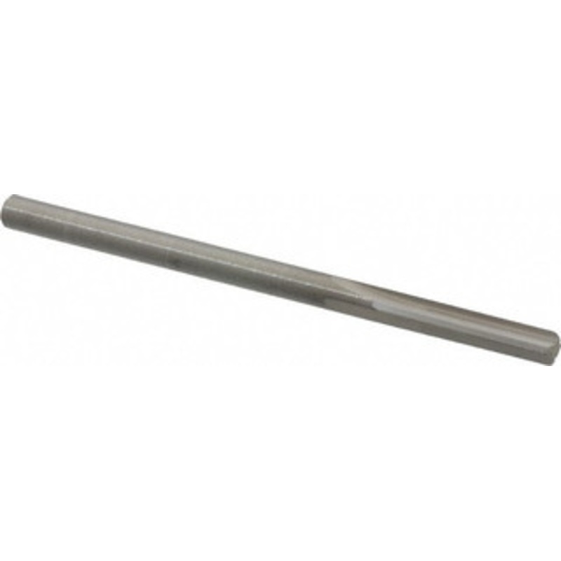 Hertel #22 4-Flute Straight Shank Straight Flute Solid Carbide Chucking Reamer Bright Finish, 2-1/2 OAL, 3/4 Flute Length, RH Cut, RH Spiral 500-003022 – 79890596