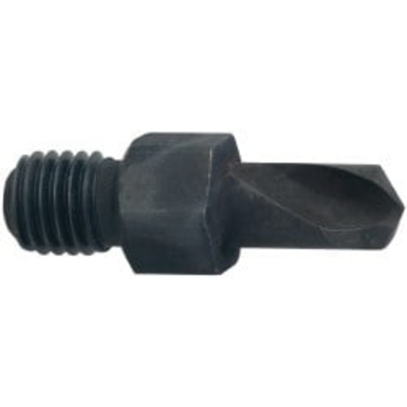 Hertel #8 135 Spiral Flute High Speed Steel Screw Machine Threaded Shank Drill Bit Oxide Finish, 5/16 Flute Length, 9/16 OAL, Standard Point, 135 Drill Point Angle 953HS8ST – 53384129