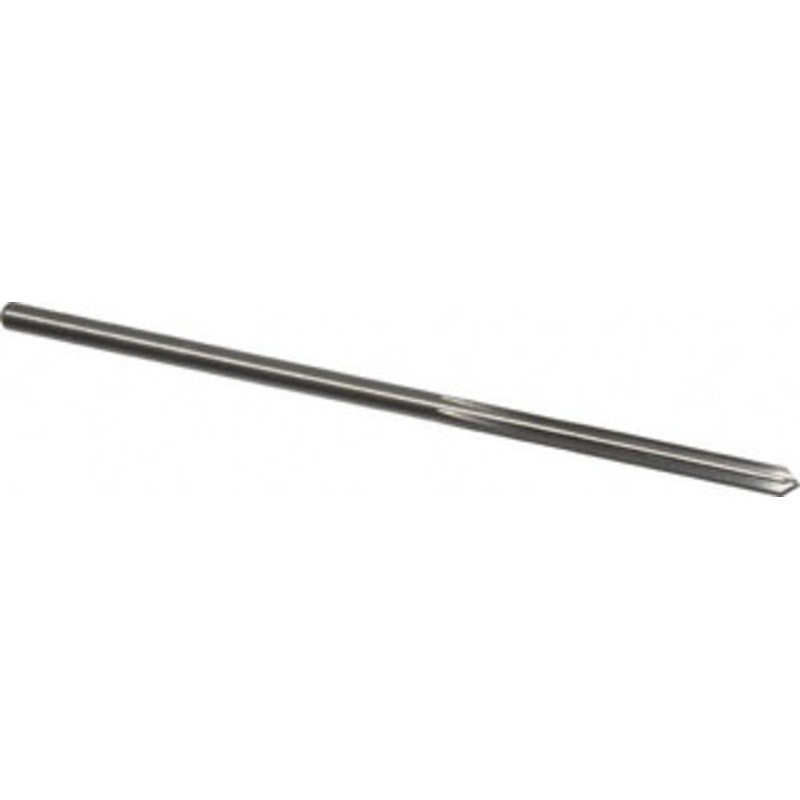 Cleveland Twist Drill #24 6-Flute Straight Shank Straight Flute High Speed Steel Chucking Reamer Bright Finish, 4 OAL, 1 Flute Length, RH Cut, RH Spiral C25281 – 63749246