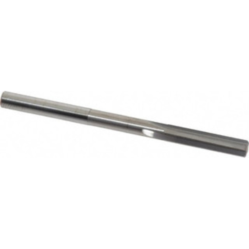 Hertel #11 4-Flute Straight Shank Straight Flute Solid Carbide Chucking Reamer Bright Finish, 2-3/4 OAL, 7/8 Flute Length, RH Cut, RH Spiral 500-003011 – 79890497