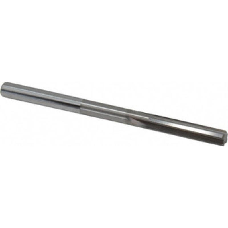Hertel #13 4-Flute Straight Shank Straight Flute Solid Carbide Chucking Reamer Bright Finish, 2-3/4 OAL, 7/8 Flute Length, RH Cut, RH Spiral 500-003013 – 79890513