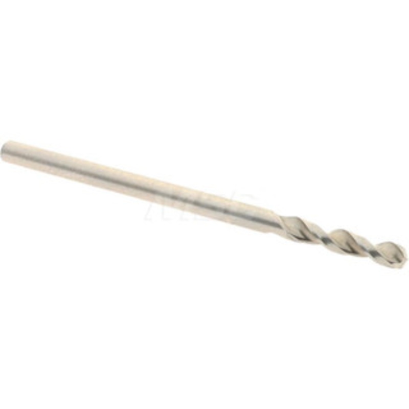 Accupro #44 130 Parabolic Flute Cobalt Screw Machine Drill Bit Bright Finish, Right Hand Cut, 0.512 Flute Length, 1.575 OAL, Split Point, Straight Shank 1630218-AC – 01331305
