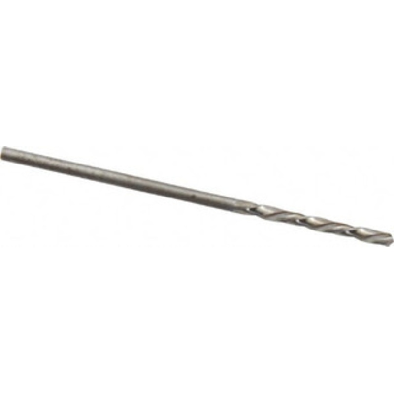 Chicago-Latrobe #53 118 Spiral Flute High Speed Steel Screw Machine Drill Bit Bright Finish, Left Hand Cut, 5/8 Flute Length, 1-5/8 OAL, Standard Point, Straight Shank 49123 – 81351538
