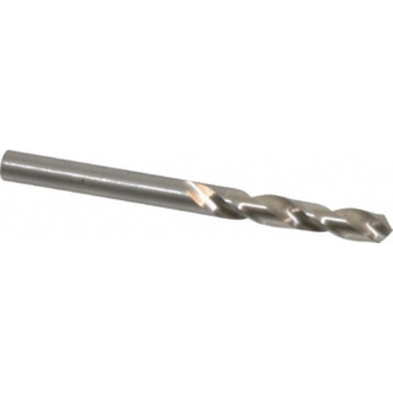 Cleveland Twist Drill #13 118 Spiral Flute High Speed Steel Screw Machine Drill Bit Bright Finish, Right Hand Cut, 1-1/8 Flute Length, 2-3/16 OAL, Standard Point, Straight Shank C04467 – 63706139