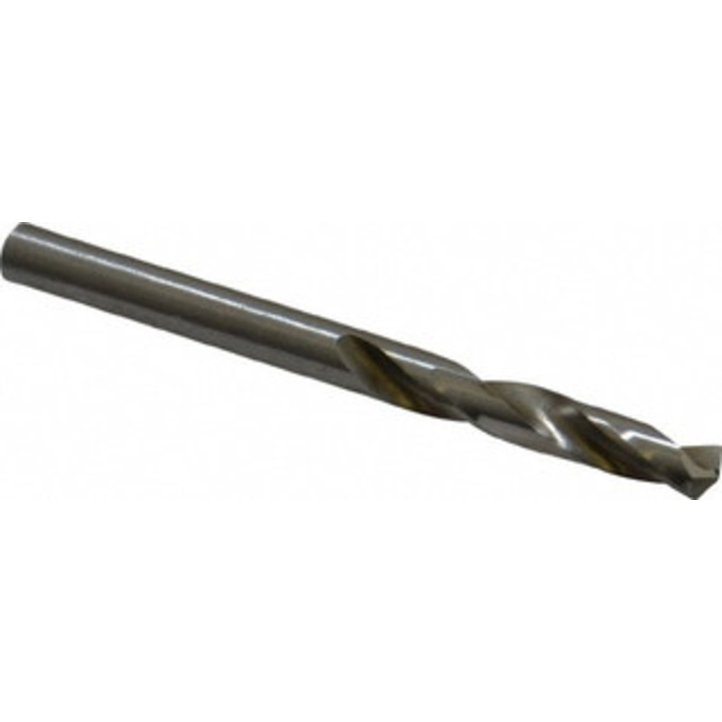 Cleveland Twist Drill #15 135 Spiral Flute High Speed Steel Screw Machine Drill Bit Bright Finish, Right Hand Cut, 1-1/8 Flute Length, 2-3/16 OAL, Split Point, Straight Shank C70319 – 74332487