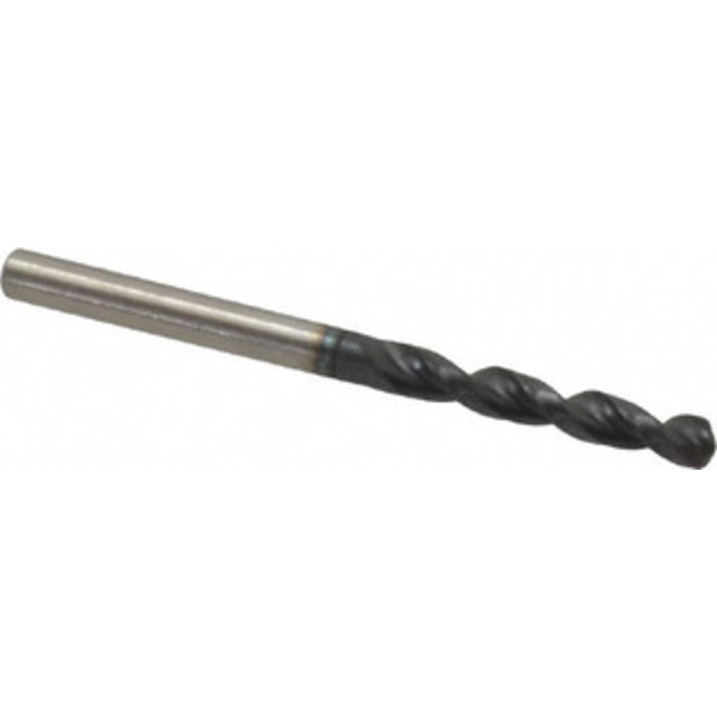 Cleveland Twist Drill #28 135 Parabolic Flute Cobalt Screw Machine Drill Bit TiAlN Finish, Right Hand Cut, 15/16 Flute Length, 1-15/16 OAL, Split Point, Straight Shank C15118 – 75910265
