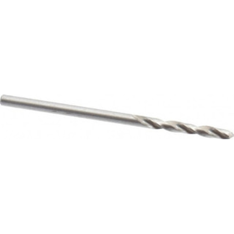 Cleveland Twist Drill #43 118 Spiral Flute High Speed Steel Screw Machine Drill Bit Bright Finish, Right Hand Cut, 3/4 Flute Length, 1-3/4 OAL, Standard Point, Straight Shank C04401 – 63706436
