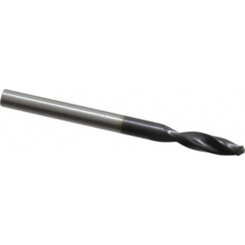 Guhring #18 130 Parabolic Flute Powdered Metal Screw Machine Drill Bit FIREX Finish, Right Hand Cut, 0.9449 Flute Length, 2.2835 OAL, Standard Point, Straight Shank 9005150043000 – 05178587