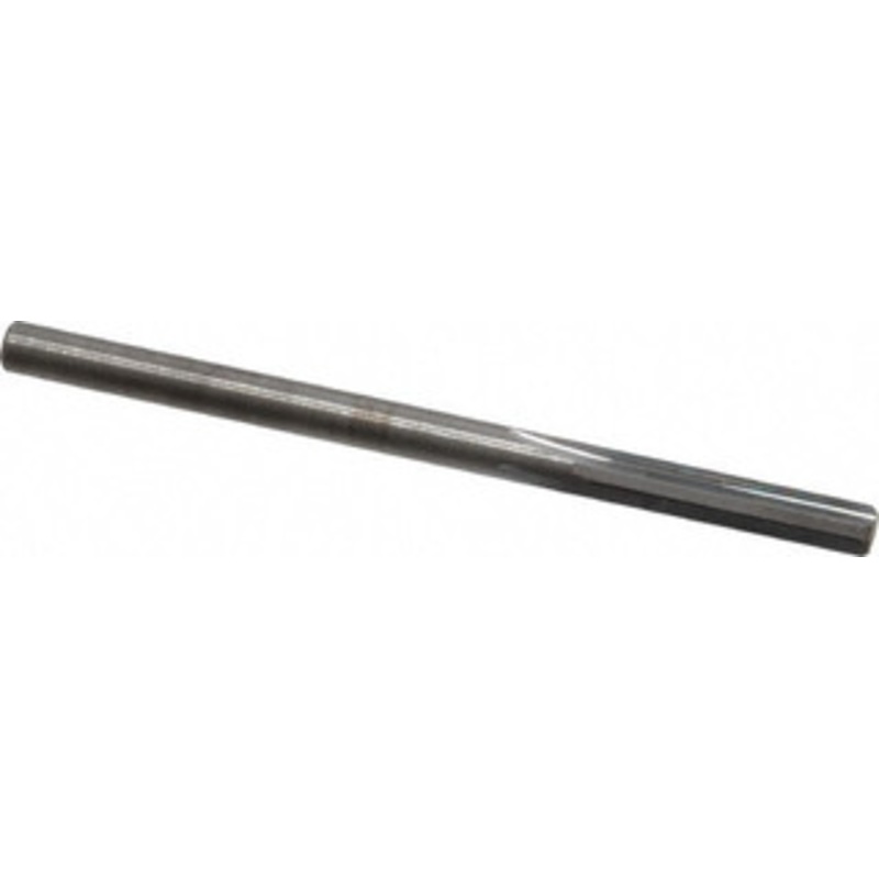 Hertel #21 4-Flute Straight Shank Straight Flute Solid Carbide Chucking Reamer Bright Finish, 2-1/2 OAL, 3/4 Flute Length, RH Cut, RH Spiral 500-003021 – 79890588