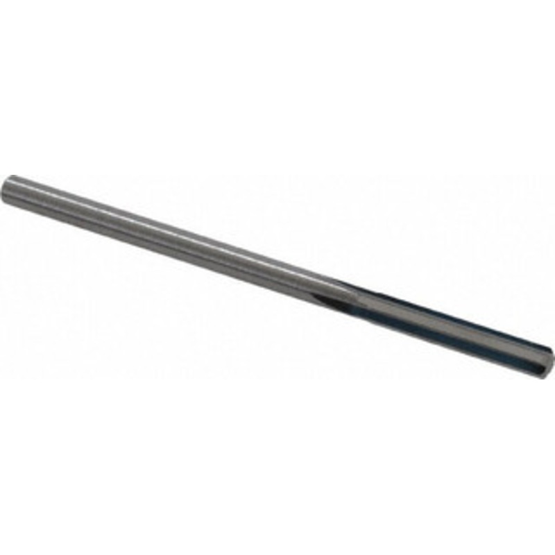 Hertel #29 4-Flute Straight Shank Straight Flute Solid Carbide Chucking Reamer Bright Finish, 2-1/2 OAL, 3/4 Flute Length, RH Cut, RH Spiral 500-003029 – 83247031