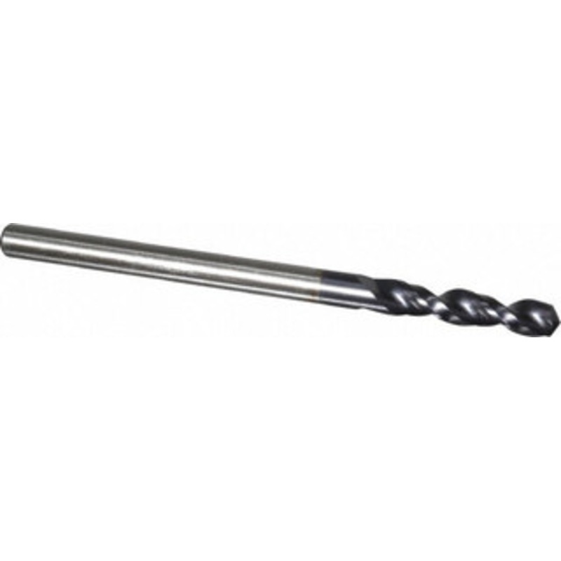 Accupro #32 130 Parabolic Flute Cobalt Screw Machine Drill Bit TiAlN Finish, Right Hand Cut, 0.63 Flute Length, 1.811 OAL, Split Point, Straight Shank 1630295A-AC – 01348515