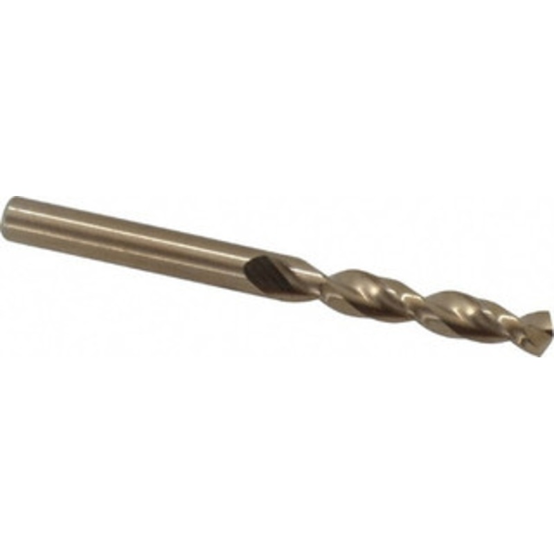 Cleveland Twist Drill #11 135 Parabolic Flute Cobalt Screw Machine Drill Bit Oxide/Gold Finish, Right Hand Cut, 1-3/16 Flute Length, 2-1/4 OAL, Split Point, Straight Shank C14251 – 75786806