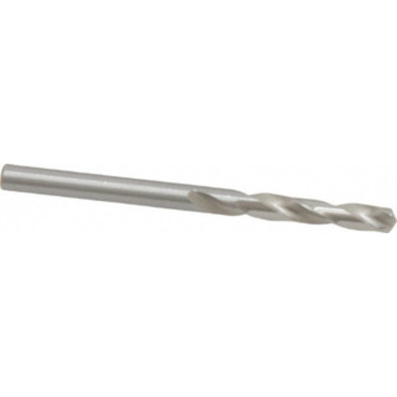 Cleveland Twist Drill #28 135 Spiral Flute High Speed Steel Screw Machine Drill Bit Bright Finish, Right Hand Cut, 15/16 Flute Length, 1-15/16 OAL, Split Point, Straight Shank C70332 – 98822455
