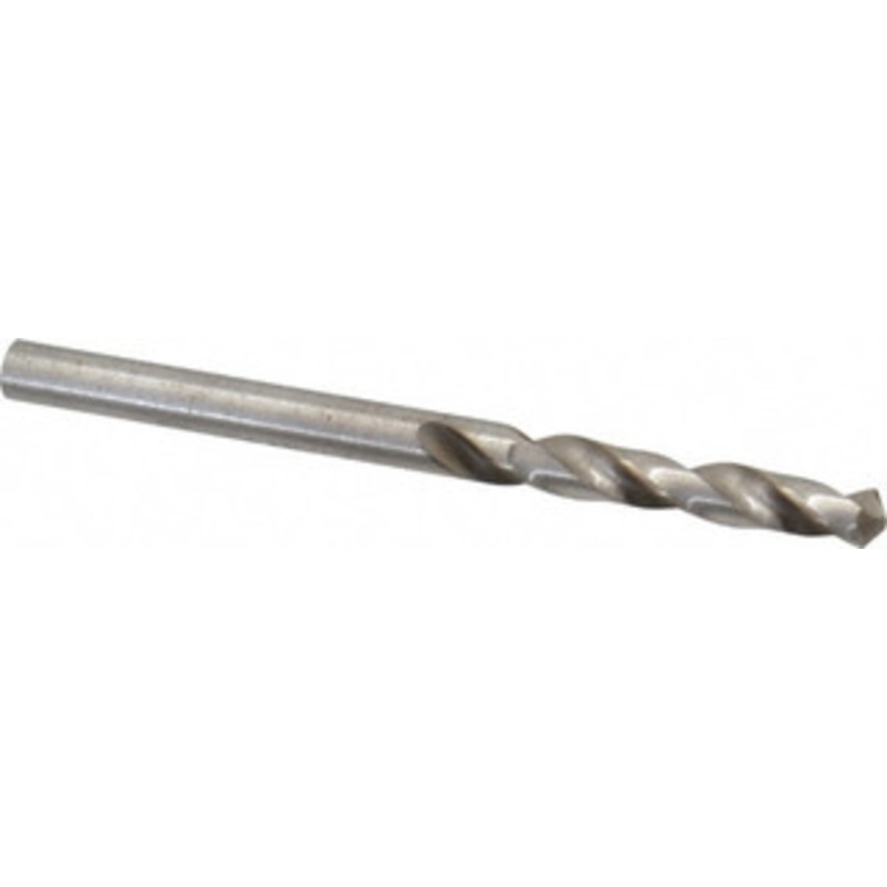 Cleveland Twist Drill #29 118 Spiral Flute High Speed Steel Screw Machine Drill Bit Bright Finish, Right Hand Cut, 15/16 Flute Length, 1-15/16 OAL, Standard Point, Straight Shank C04434 – 63706295