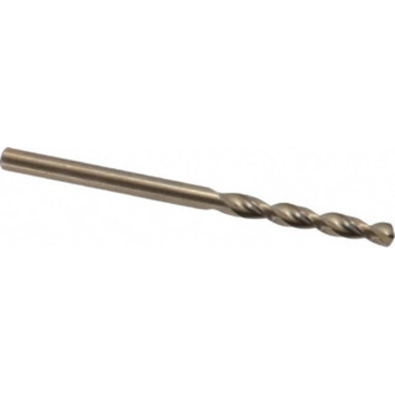 Cleveland Twist Drill #33 135 Parabolic Flute Cobalt Screw Machine Drill Bit Oxide/Gold Finish, Right Hand Cut, 7/8 Flute Length, 1-7/8 OAL, Split Point, Straight Shank C14273 – 75905133