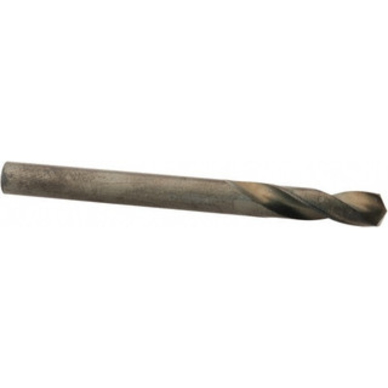 Guhring #1 130 Spiral Flute Cobalt Screw Machine Drill Bit Oxide Finish, Right Hand Cut, 28mm Flute Length, 66mm OAL, Standard Point, Straight Shank 9003290057900 – 76193002