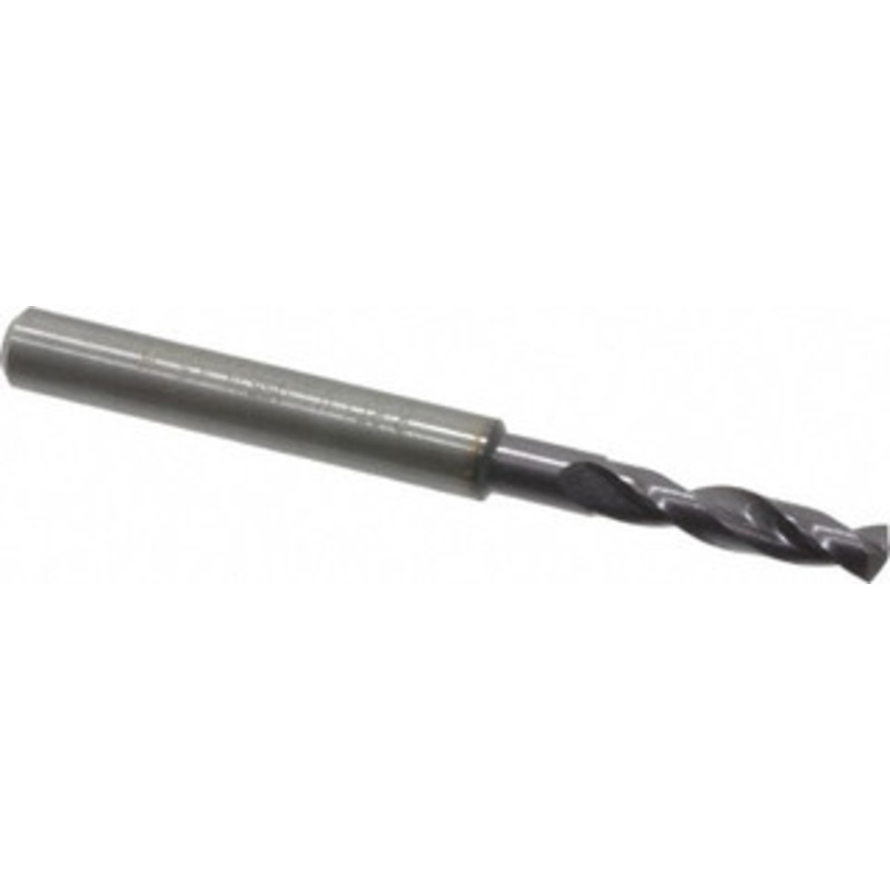 Guhring #16 140 Spiral Flute Solid Carbide Screw Machine Drill Bit FIREX Finish, Right Hand Cut, 24mm Flute Length, 66mm OAL, SU Point, Straight Shank 9055140045000 – 05740956