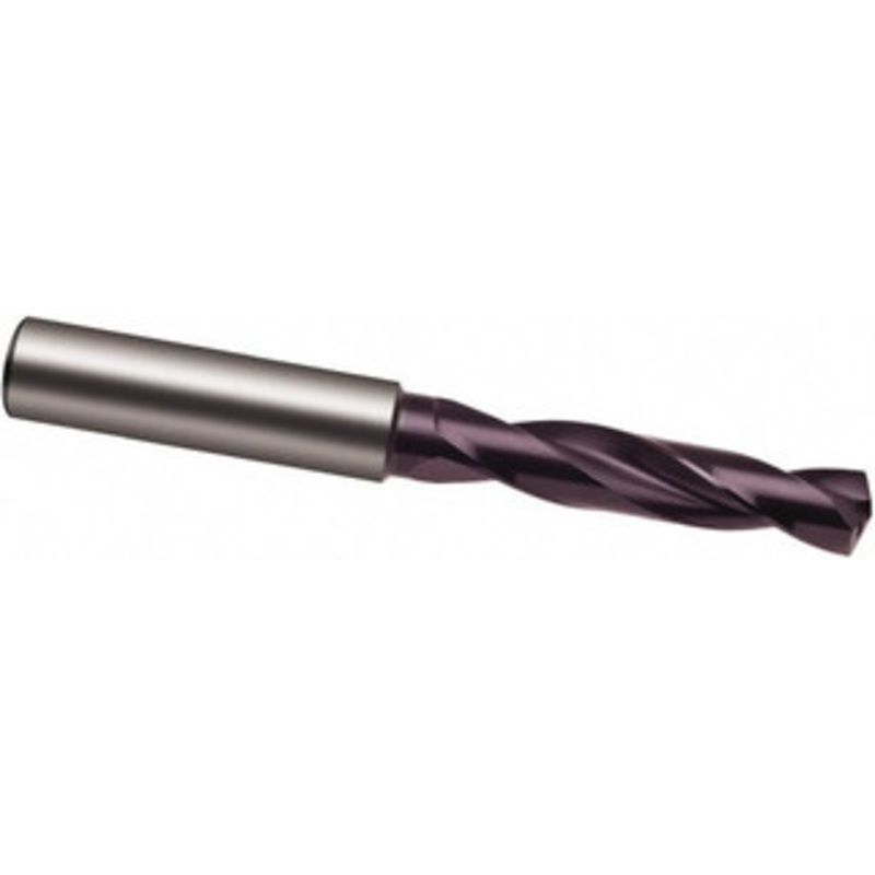 Guhring #7 140 Spiral Flute Solid Carbide Screw Machine Drill Bit FIREX Finish, Right Hand Cut, 28mm Flute Length, 66mm OAL, SU Point, Straight Shank, Through Coolant 9055100051100 – 53723284