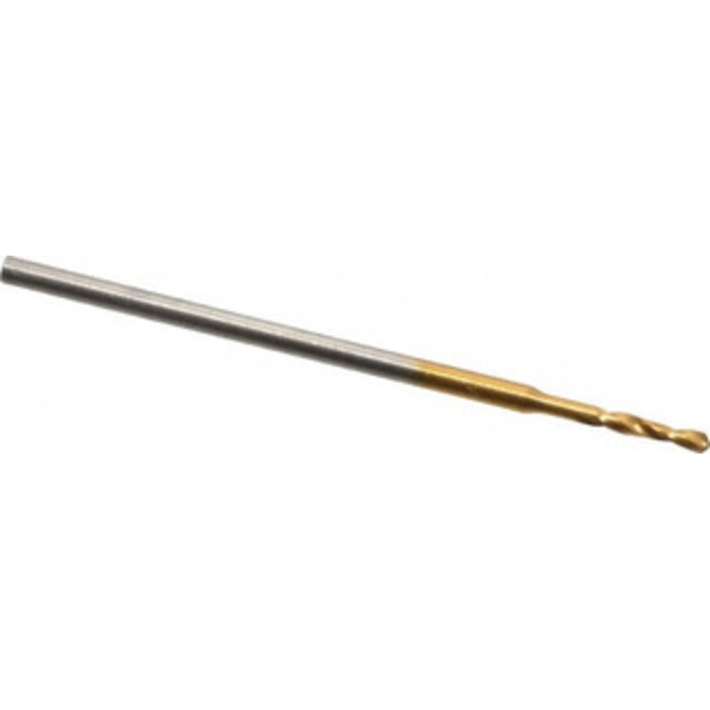 Guhring #70, 118 Point, Cobalt Micro Drill Bit 0.984 OAL, 4.8mm Flute Length, 1mm Shank Diam, Series 660 9006600007100 – 85891711