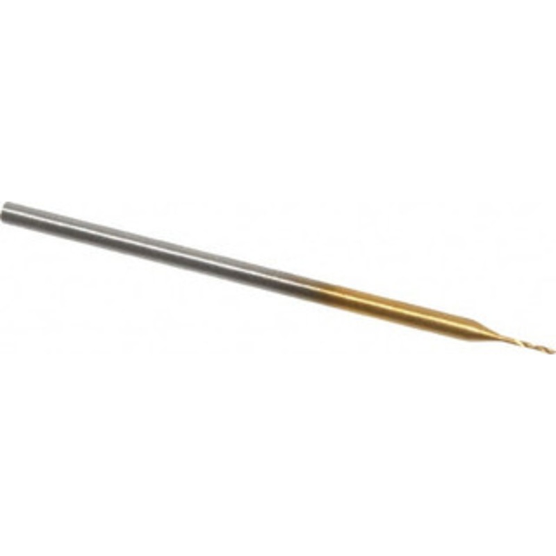 Guhring #87, 118 Point, Cobalt Micro Drill Bit 0.984 OAL, 1.9mm Flute Length, 1mm Shank Diam, Series 660 9006600002500 – 85891257