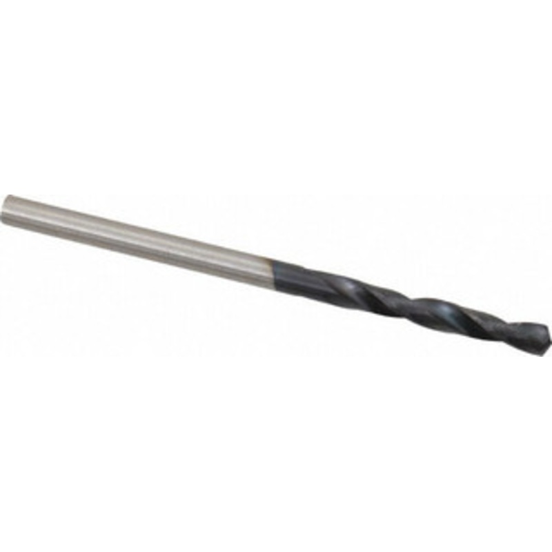 Hertel #37 135 Spiral Flute Cobalt Screw Machine Drill Bit TiAlN Finish, Right Hand Cut, 13/16 Flute Length, 1-13/16 OAL, Split Point, Straight Shank 74132341 – 74132341