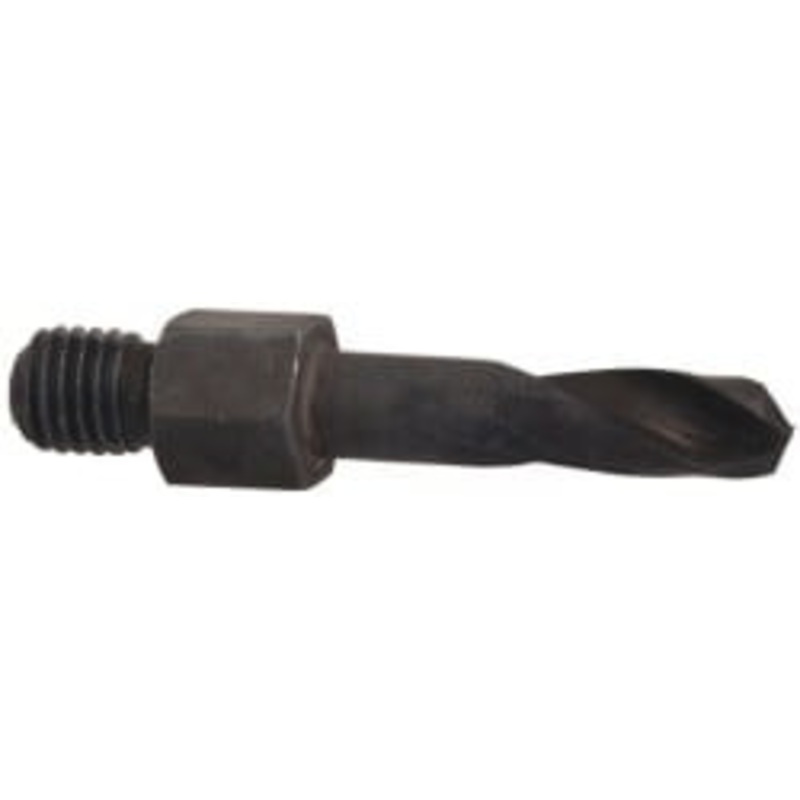 Hertel #8 135 Spiral Flute High Speed Steel Screw Machine Drill Bit Oxide Finish, 9/16 Flute Length, 1-1/4 OAL, Standard Point 53384145 – 53384145