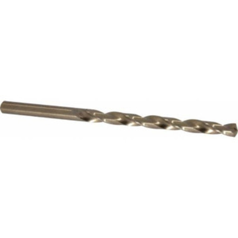Value Collection #9 135 Cobalt Jobber Drill Bright Finish, Right Hand Cut, Spiral Flute, 3-5/8 OAL, Split Point 01198092 – 01198092