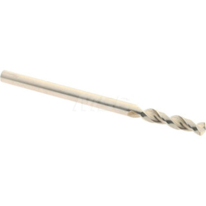 Accupro #35 130 Parabolic Flute Cobalt Screw Machine Drill Bit Bright Finish, Right Hand Cut, 0.63 Flute Length, 1.811 OAL, Split Point, Straight Shank 1630279-AC – 01331537