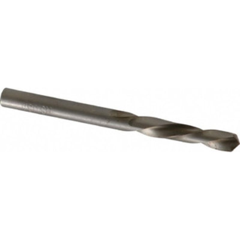 Chicago-Latrobe #13 118 Spiral Flute High Speed Steel Screw Machine Drill Bit Bright Finish, Left Hand Cut, 1-1/8 Flute Length, 2-3/16 OAL, Standard Point, Straight Shank 49083 – 81351132