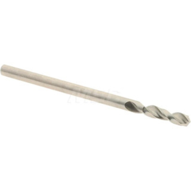Accupro #40 130 Parabolic Flute Cobalt Screw Machine Drill Bit Bright Finish, Right Hand Cut, 0.551 Flute Length, 1.693 OAL, Split Point, Straight Shank 1630249-AC – 01331420