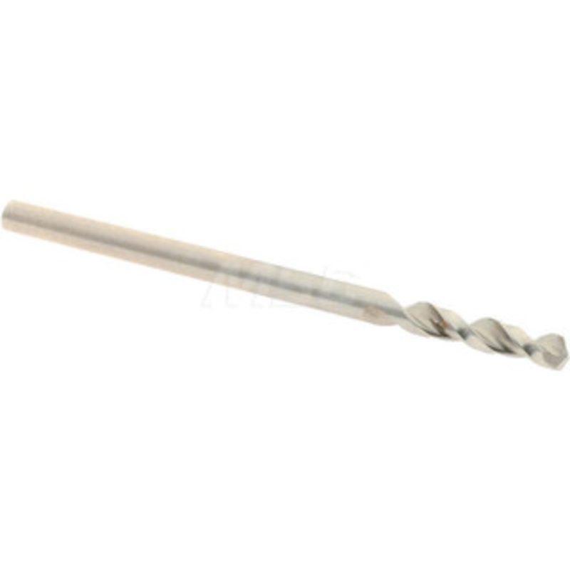 Accupro #43 130 Parabolic Flute Cobalt Screw Machine Drill Bit Bright Finish, Right Hand Cut, 0.512 Flute Length, 1.575 OAL, Split Point, Straight Shank 1630226-AC – 01331339