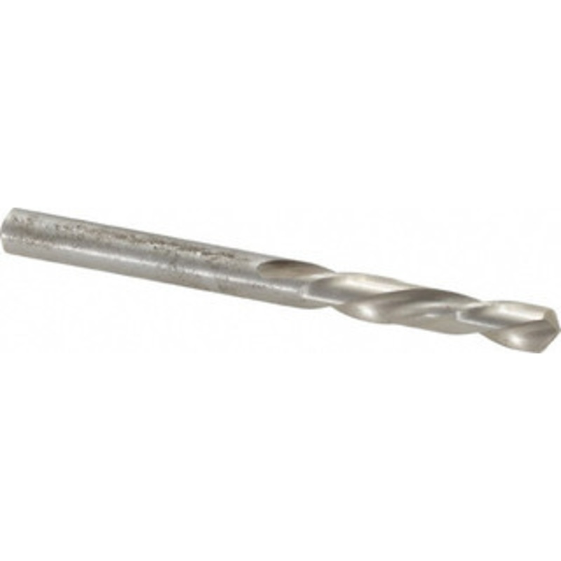 Chicago-Latrobe #11 118 Spiral Flute High Speed Steel Screw Machine Drill Bit Bright Finish, Left Hand Cut, 1-3/16 Flute Length, 2-1/4 OAL, Standard Point, Straight Shank 49081 – 81351116
