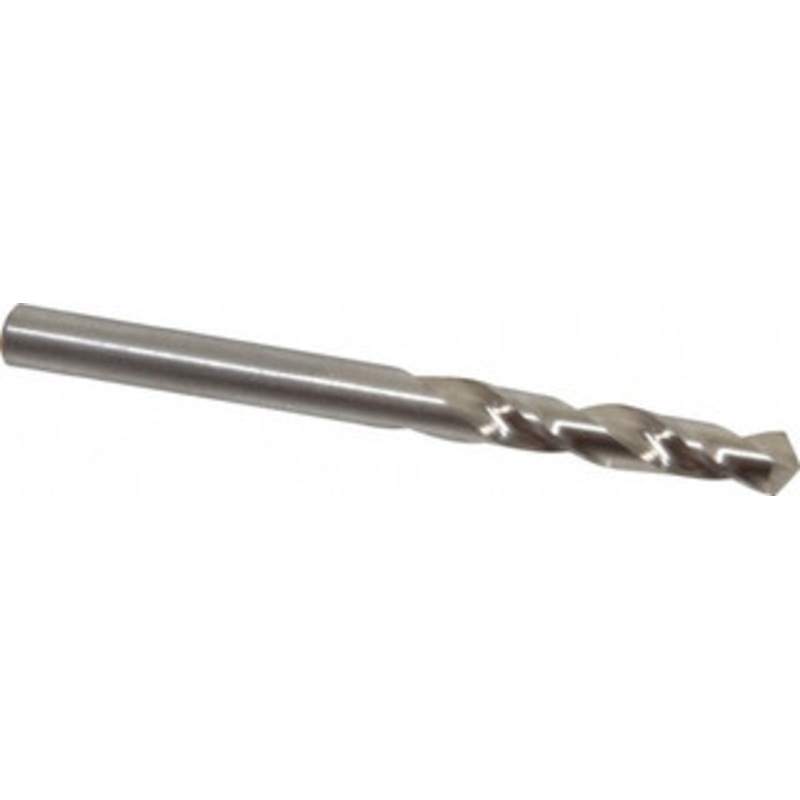 Cleveland Twist Drill #14 118 Spiral Flute High Speed Steel Screw Machine Drill Bit Bright Finish, Right Hand Cut, 1-1/8 Flute Length, 2-3/16 OAL, Standard Point, Straight Shank C04466 – 63706147