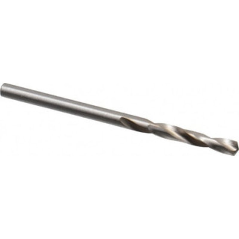 Cleveland Twist Drill #32 135 Spiral Flute High Speed Steel Screw Machine Drill Bit Bright Finish, Right Hand Cut, 7/8 Flute Length, 1-7/8 OAL, Split Point, Straight Shank C70336 – 74332644