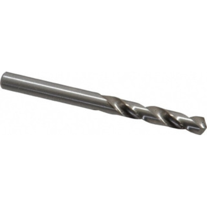 Cleveland Twist Drill #9 118 Spiral Flute High Speed Steel Screw Machine Drill Bit Bright Finish, Right Hand Cut, 1-3/16 Flute Length, 2-1/4 OAL, Standard Point, Straight Shank C04476 – 63706097