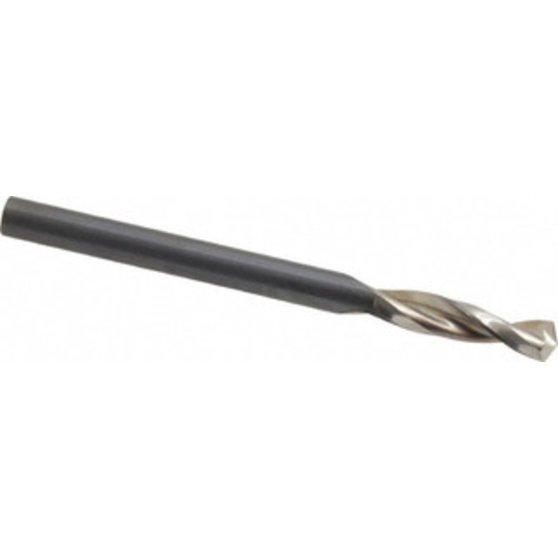 Guhring #21 130 Parabolic Flute High Speed Steel Screw Machine Drill Bit Bright Finish, Right Hand Cut, 7/8 Flute Length, 2-5/32 OAL, Standard Point, Straight Shank 9005520040400 – 85775211