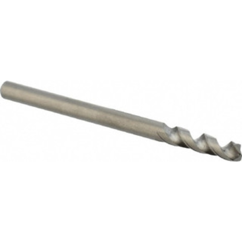 Guhring #43 118 Spiral Flute Cobalt Screw Machine Drill Bit Bright Finish, Right Hand Cut, 13mm Flute Length, 40mm OAL, Four Facet, Split Point, Straight Shank 9055240022600 – 55084818