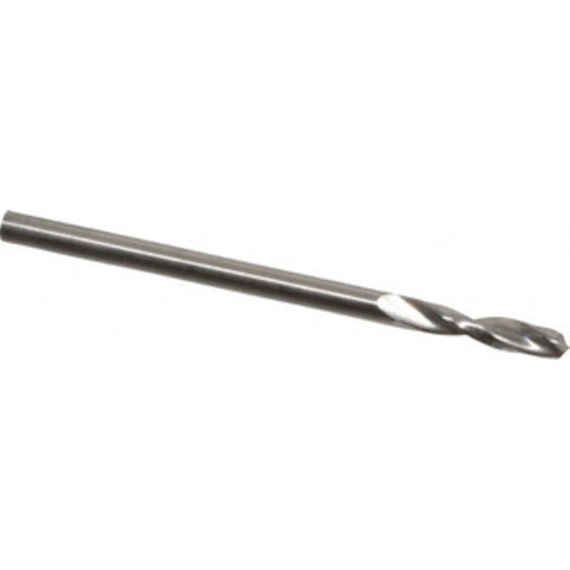 Guhring #43 130 Parabolic Flute High Speed Steel Screw Machine Drill Bit Bright Finish, Right Hand Cut, 1/2 Flute Length, 1-9/16 OAL, Standard Point, Straight Shank 9005520022600 – 85775435