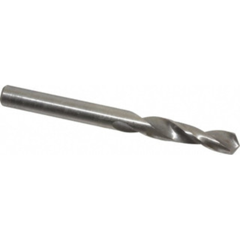 Hertel #3 118 High Speed Steel Screw Machine Drill Bit Bright Finish, Right Hand Cut, 1-1/4 Flute Length, 2-3/8 OAL 89321863 – 89321863