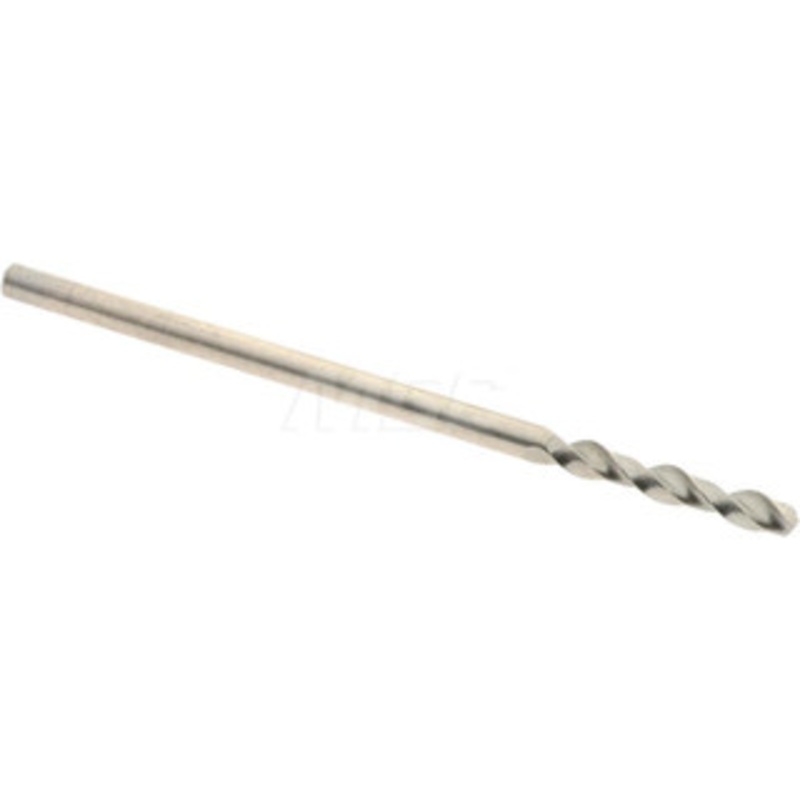 Accupro #55 130 Parabolic Flute Cobalt Screw Machine Drill Bit Bright Finish, Right Hand Cut, 0.315 Flute Length, 1.181 OAL, Standard Point, Straight Shank 1630132-AC – 01331024