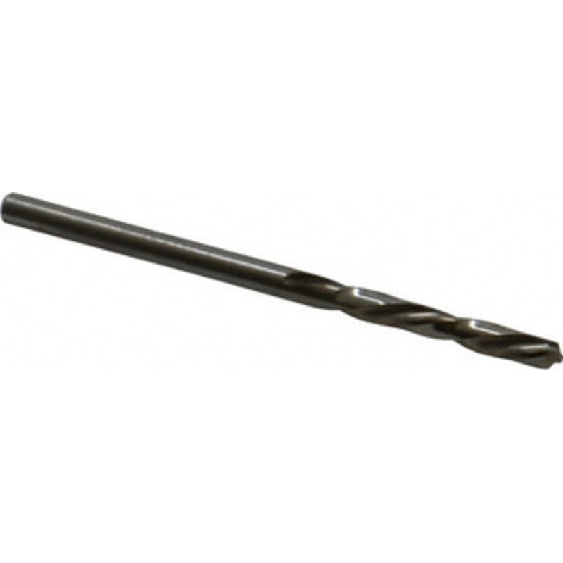 Chicago-Latrobe #37 118 Spiral Flute High Speed Steel Screw Machine Drill Bit Bright Finish, Left Hand Cut, 13/16 Flute Length, 1-13/16 OAL, Standard Point, Straight Shank 49107 – 81351371