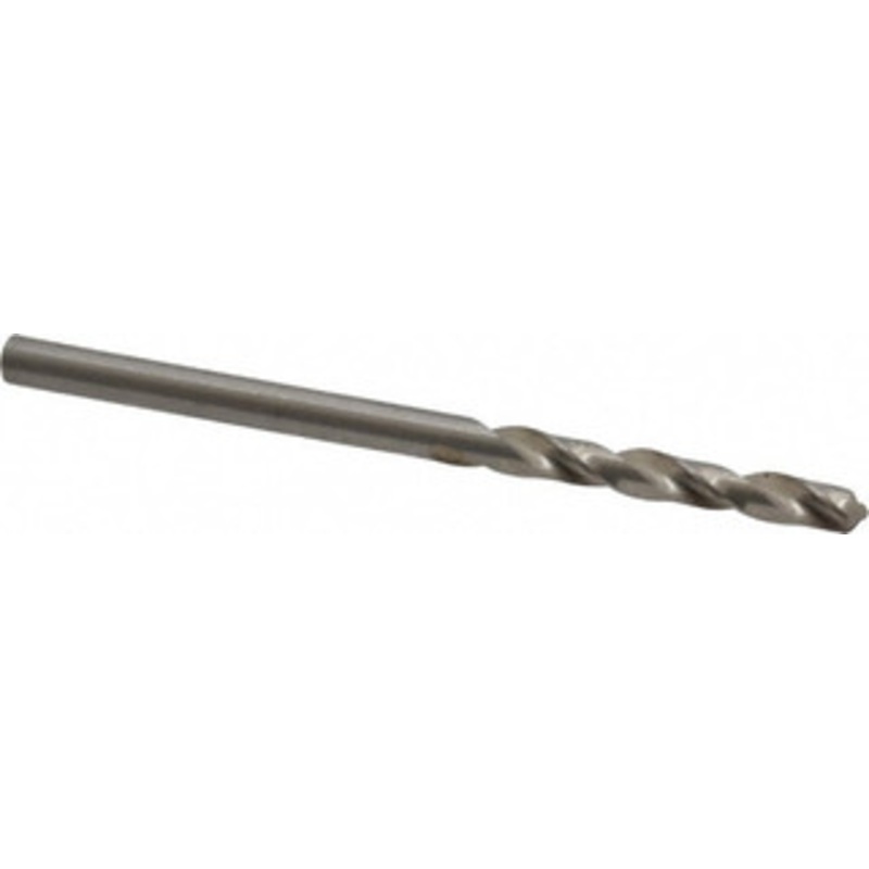Cleveland Twist Drill #33 118 Spiral Flute High Speed Steel Screw Machine Drill Bit Bright Finish, Right Hand Cut, 7/8 Flute Length, 1-7/8 OAL, Standard Point, Straight Shank C04422 – 63706337