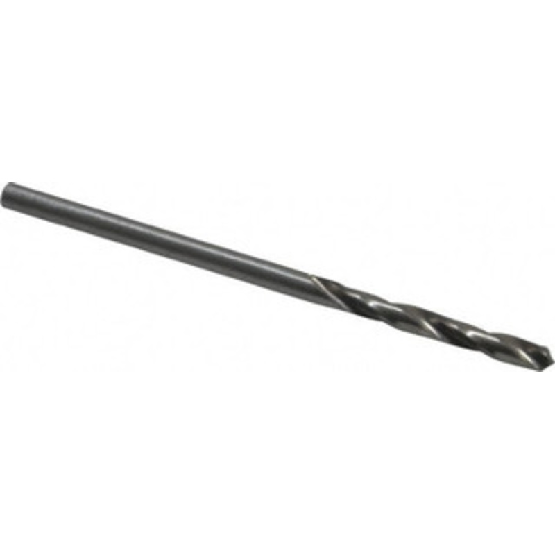 Cleveland Twist Drill #44 118 Spiral Flute High Speed Steel Screw Machine Drill Bit Bright Finish, Right Hand Cut, 3/4 Flute Length, 1-3/4 OAL, Standard Point, Straight Shank C04398 – 63706444
