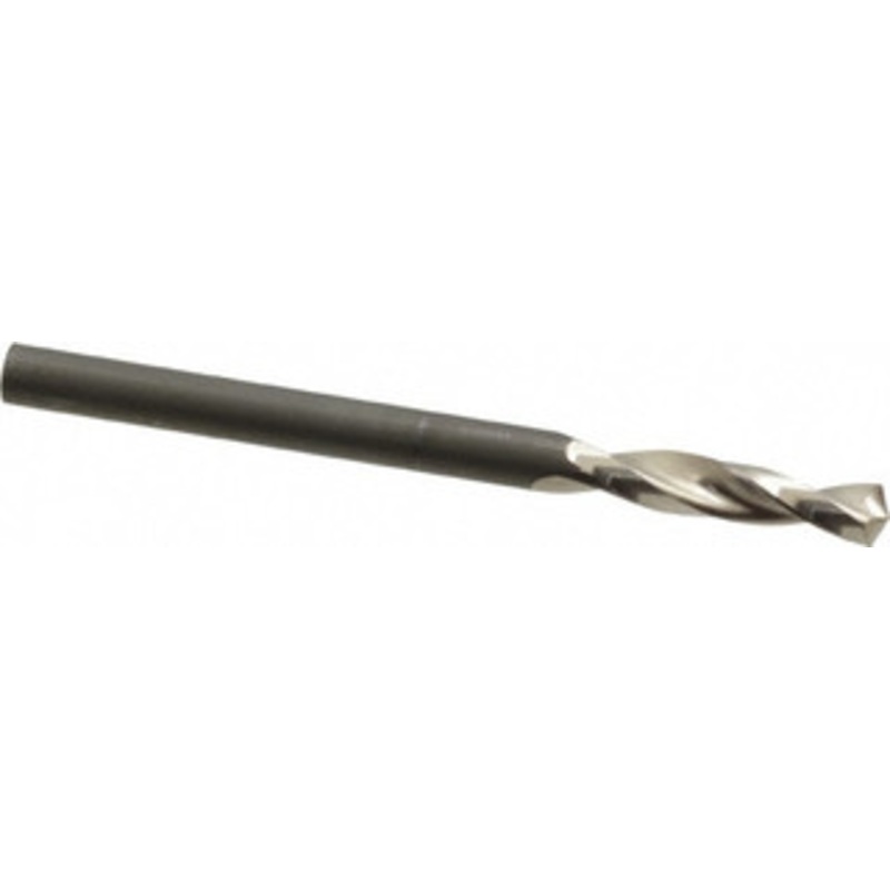 Guhring #24 130 Parabolic Flute High Speed Steel Screw Machine Drill Bit Bright Finish, Right Hand Cut, 7/8 Flute Length, 2-5/32 OAL, Standard Point, Straight Shank 9005520038600 – 85775245