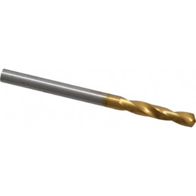 Guhring #25 130 Parabolic Flute Cobalt Screw Machine Drill Bit TiN Finish, Right Hand Cut, 0.866 Flute Length, 2.165 OAL, Standard Point, Straight Shank 9006590038000 – 65167819