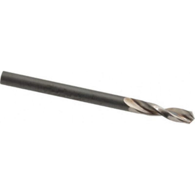 Guhring #27 130 Parabolic Flute High Speed Steel Screw Machine Drill Bit Bright Finish, Right Hand Cut, 25/32 Flute Length, 2-1/16 OAL, Standard Point, Straight Shank 9005520036600 – 85775278
